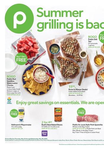 Publix Weekly Ad September 16 to September 22, 2026