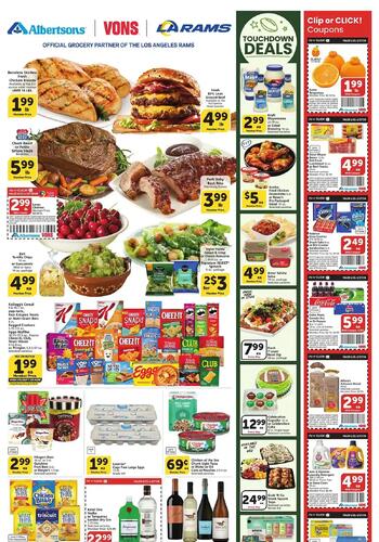 Vons Weekly Ad September 16 to September 22, 2026