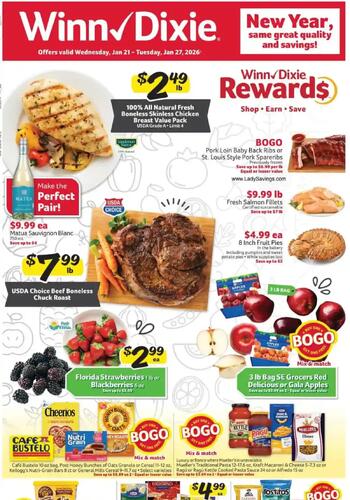 Winn-Dixie Weekly Ad September 16 to September 22, 2026