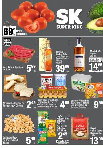 Super King Weekly Ad September 16 to September 22, 2026