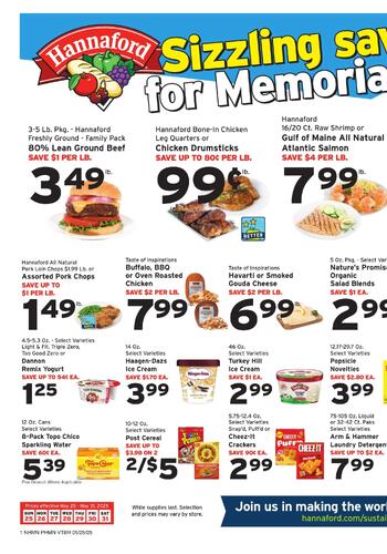 Hannaford Weekly Ad September 20 to September 26, 2026